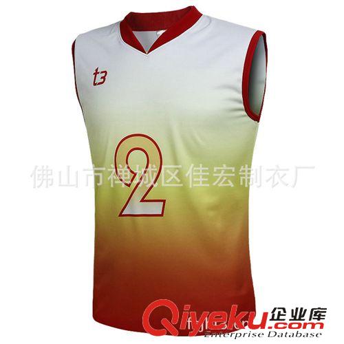 熱銷產(chǎn)品 排球服生產(chǎn)廠家訂制新款排球服 無袖排球服V1222