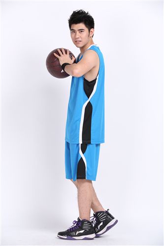 4月新品 2015籃球服批發(fā)男科比籃球運動套裝比賽隊服訓練球衣背心健身LOGO原始圖片2