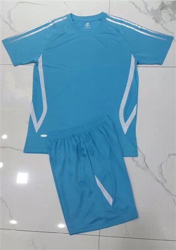 2015新品 2017直銷短袖足球服套裝 訓(xùn)練隊服球衣 定制球衣男 可DIY印號印原始圖片3