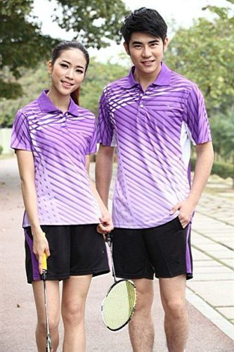 羽毛球服 15批發(fā)供應(yīng)zp好品質(zhì)羽毛球服男女套裝兩件套羽毛球衣訓(xùn)練比賽服原始圖片3