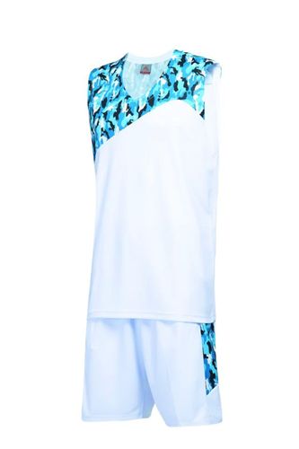 4月新品 2015新款籃球服籃球衣套裝隊服訓(xùn)練服男款批發(fā)團購印號一件代發(fā)原始圖片3