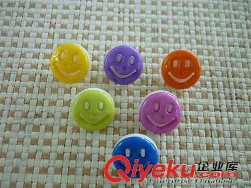 童裝塑料紐扣 塑料童裝扣，動物鈕扣，小笑臉鈕扣原始圖片3