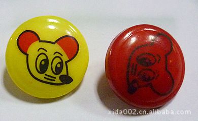 童裝塑料紐扣 塑料童裝扣，喜洋洋鈕扣，塑料染色鈕扣，環(huán)保紐扣原始圖片2