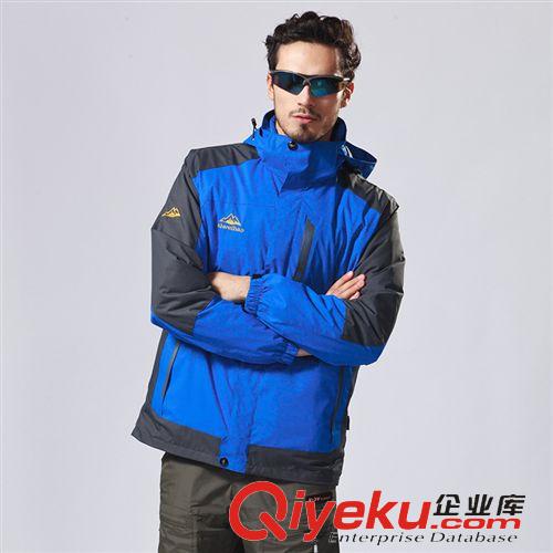 沖鋒衣 zp情侶款加厚保暖防雪兩件套羽絨內(nèi)膽戶外服男女戶外沖鋒衣批發(fā)
