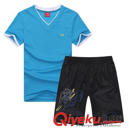 短套裝 廠家直銷新款情侶裝短袖套裝 夏季運動套裝 運動服 韓版半袖套裝
