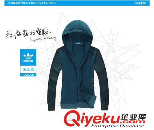 衛衣 情侶裝批發 戶外時尚男女休閑外套 優質抓絨情侶款拼色連帽抓絨衣原始圖片3