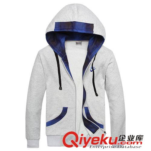 衛(wèi)衣 春秋新款連帽男款衛(wèi)衣 潮流韓版青少年純棉外套 運(yùn)動(dòng)休閑外套原始圖片2
