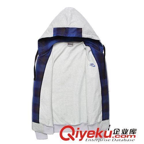 衛(wèi)衣 春秋新款連帽男款衛(wèi)衣 潮流韓版青少年純棉外套 運(yùn)動(dòng)休閑外套原始圖片3