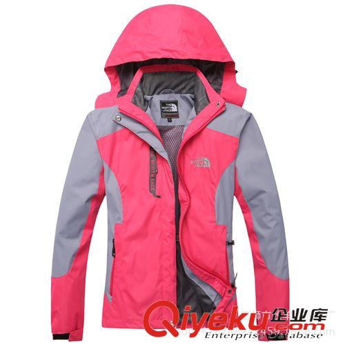 沖鋒衣 批發定制2015春季新款戶外沖鋒衣單層男女外套防水徒步登山服訂做