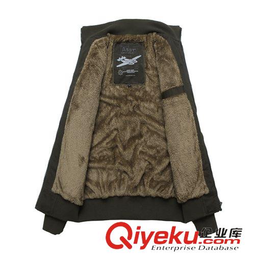 棉衣馬甲 廠家直銷秋冬空軍一號(hào)加厚保暖 夾克男外套大碼帆布水洗軍裝批發(fā)