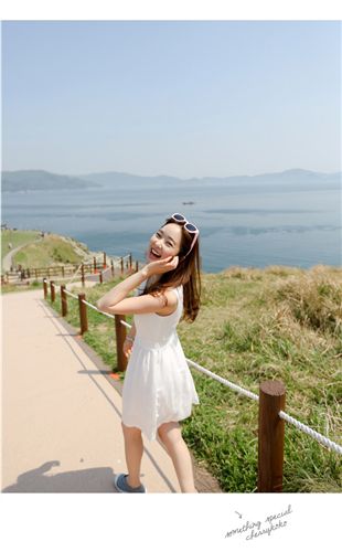 3月新款第二波 2015夏裝韓國代購小清新韓版收腰純色修身棉麻連衣裙背心裙原始圖片3