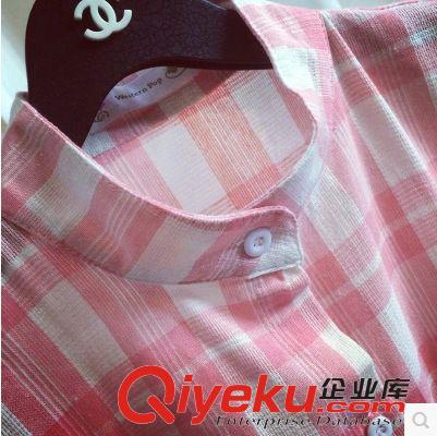 5月14號新款 棉麻質感中長無袖連衣裙原始圖片2