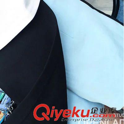 熱褲/短褲 夏季新款設計師力作拼色短裙褲 2色原始圖片2