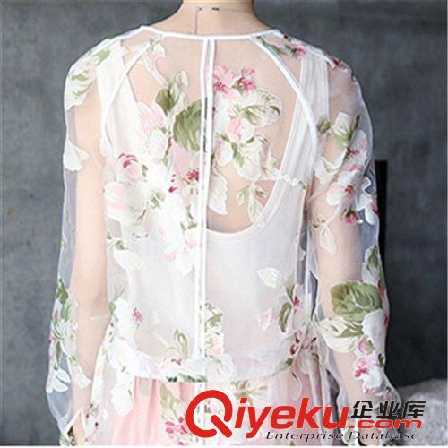 4月上旬新款 春裝新款防曬衣長袖防紫外線女開衫中長款防曬服透明薄款外套女裝原始圖片3