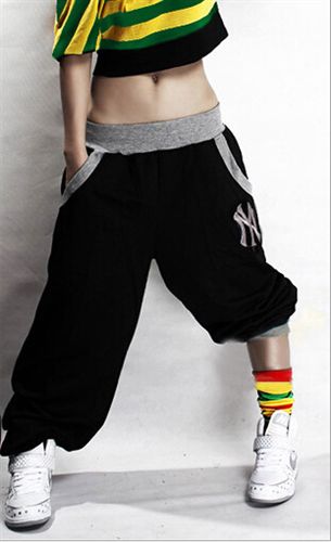 4月上旬新款 2015年街舞大賽指定款HIPHOP潮人情侶嘻哈褲街舞褲運動長褲-1019原始圖片3