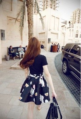 女式T恤 T恤女裝短袖韓范簡約夏季黑白兩色打底百搭時尚休閑純色上衣小衫原始圖片2
