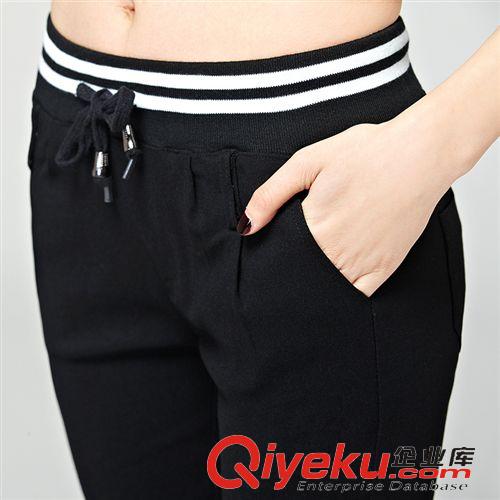 精品女褲 2015春裝新款長(zhǎng)褲白色鉛筆褲女小腳褲修身休閑褲打底褲