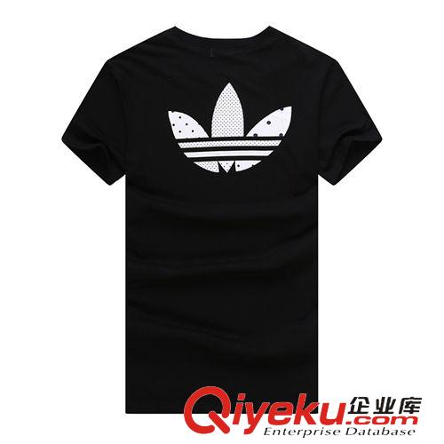 爆款T恤 2015夏季新款男式半袖明星同款T恤運(yùn)動休閑短袖純棉圓領(lǐng)t恤爆款原始圖片3