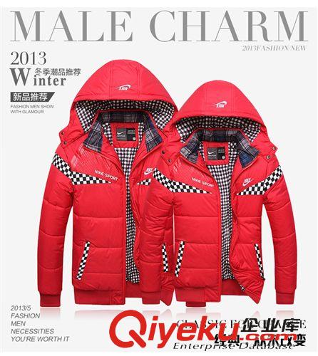 棉衣 品牌情侶運(yùn)動(dòng)棉衣冬季外套 男式羽絨棉衣 女款休閑保暖棉襖 批發(fā)原始圖片2