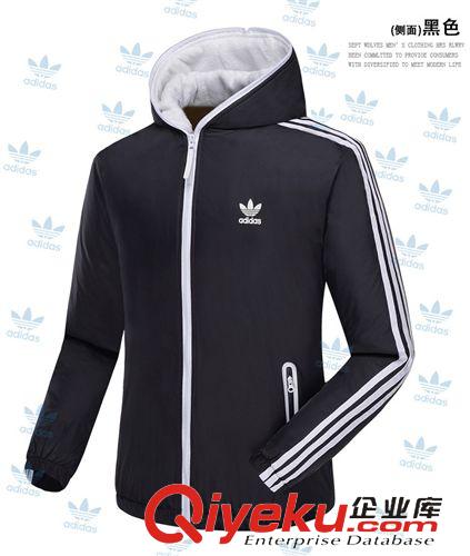 棉衣 冬款男士加絨棉衣 男裝運動羽絨服 男式加厚保暖休閑棉襖外套品牌原始圖片2