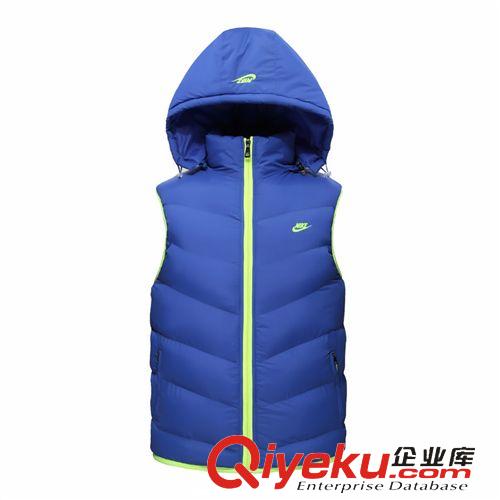 馬甲 品牌新款男式運動棉馬甲 男裝羽絨馬甲 青少年外套潮男坎肩 批發