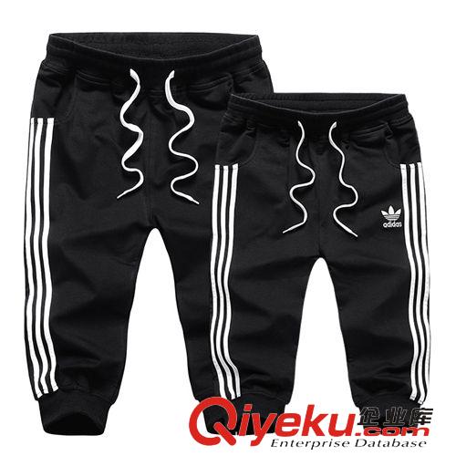運動褲 2015青年男式休閑褲夏季男士休閑運動七分褲薄款男品牌休閑褲批發