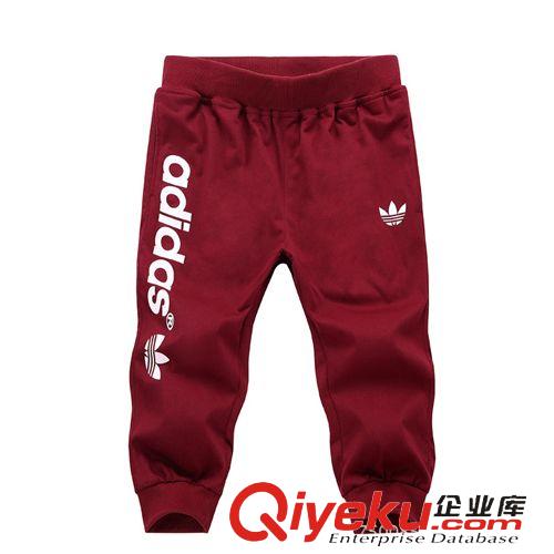 運(yùn)動褲 夏爆款新款男式短褲青少年運(yùn)動中褲七分褲休閑運(yùn)動褲男學(xué)生衛(wèi)褲薄原始圖片2