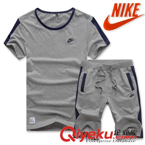 夏季運動套裝 男式休閑套裝夏季短袖運動套裝 韓版青年學生運動服男裝廠家批發