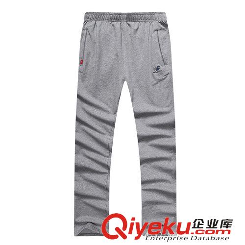 運(yùn)動褲 春夏季韓版修身運(yùn)動褲直筒衛(wèi)褲薄款男士休閑長褲子哈倫褲批發(fā)代理原始圖片2