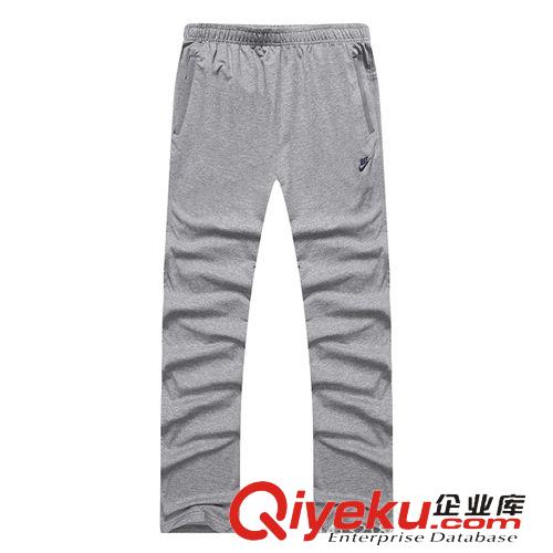 運動褲 批發(fā)男士休閑褲運動褲男長褲子韓版修身棉衛(wèi)褲潮大碼夏季薄款男褲