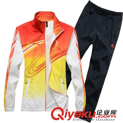 長(zhǎng)袖套裝 品牌運(yùn)動(dòng)套裝男女情侶薄款網(wǎng)球衣男士迷彩休閑裝晨跑