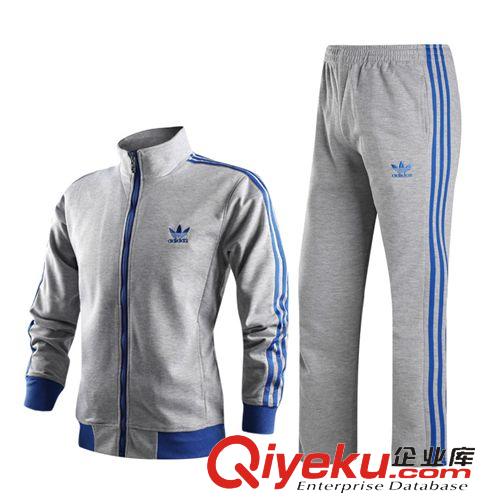 長(zhǎng)袖套裝 15男女士中老年純棉情侶運(yùn)動(dòng)服套裝春秋裝運(yùn)動(dòng)衣長(zhǎng)袖寬松外套大碼
