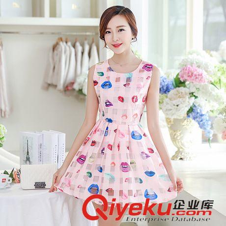 店長推薦 2015夏季新款孕婦裝 韓版時尚蝴蝶結小清新甜美孕婦連衣裙