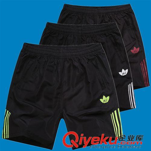 男式休閑褲 2015夏季新款大碼五分褲休閑沙灘褲運動寬松休閑短褲五分男褲批發