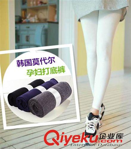 孕婦褲 莫代爾純棉孕婦裝夏裝三分托腹褲