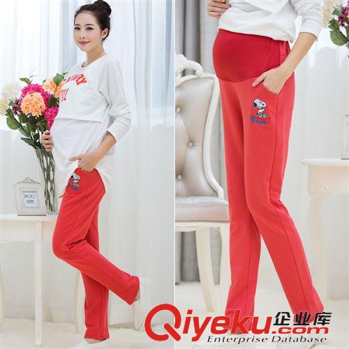 孕婦褲 初春新品裝時(shí)尚運(yùn)動(dòng)孕婦褲休閑款