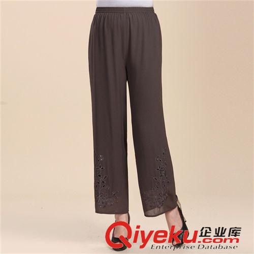 褲子系列1 2015女式夏季褲子中老年媽媽裝中年女式時尚休閑褲女式七分褲夏裝
