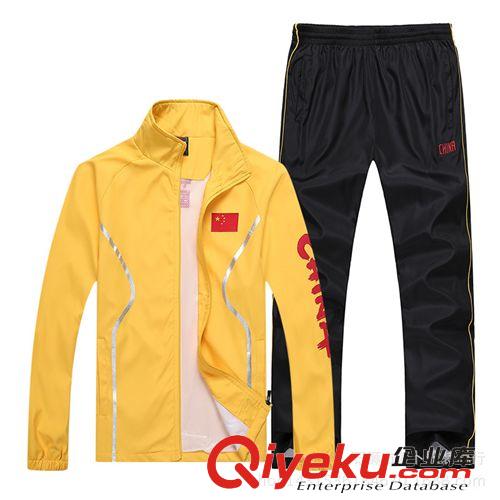 店長熱賣 新款男女國家隊隊服比賽訓練服運動套裝學生校服奧運領獎{gj}服裝原始圖片2