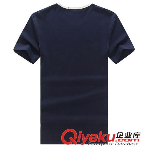 男裝夏裝 男青少年t恤免費代理 韓版純棉圓領(lǐng)印字母短袖T恤 8074原始圖片3