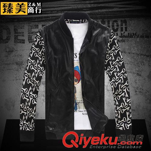 男裝春裝 男裝夾克批發(fā)代理 秋款韓版立領(lǐng)男士薄款迷彩修身夾克 3301