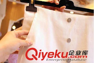春季明星同款 2015夏裝新款日系VIVI同款條紋T恤背帶包臀裙三件套套裝裙原始圖片3