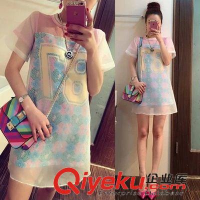 孕婦裝 2015夏裝新款孕婦裝棉麻寬松時尚簡單  白色 無袖孕婦連衣裙上衣