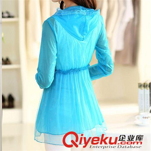 夏裝新品 夏季新款防曬衣長袖透明開衫大碼防曬服防紫外線韓版女超薄透氣