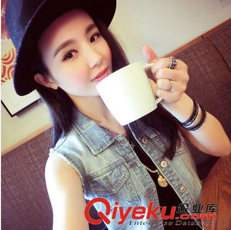 2015美麗說爆款 5011# 韓國夏季新款森女系棉麻連衣裙 文藝小清新無袖背心裙女裝
