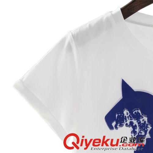 女式休閑套裝 5078# 毛菇小象歐洲站夏裝新款女裝 短袖T恤條紋短裙套裝兩件套原始圖片2