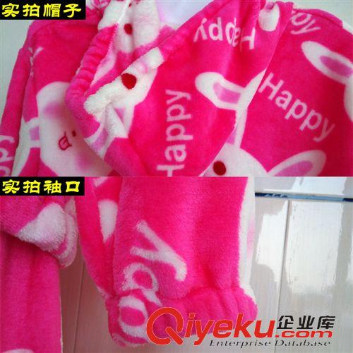 水貂絨/法蘭絨/珊瑚絨 睡衣家居服 秋冬季可愛卡通長袖女士水貂絨睡衣女式法蘭絨休閑睡衣套裝原始圖片3