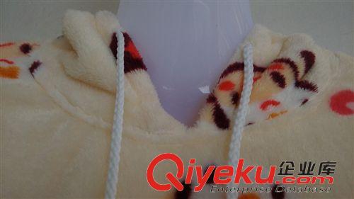 水貂絨/法蘭絨/珊瑚絨 睡衣家居服 水貂絨法蘭絨睡衣批發(fā) 冬季超柔女士連帽法蘭絨睡衣家居服2015原始圖片2