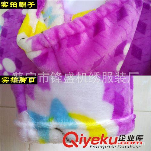 水貂絨/法蘭絨/珊瑚絨 睡衣家居服 女士卡通水貂絨睡衣套裝批發(fā) 秋冬季女士法蘭絨長袖保暖睡衣冬天原始圖片3