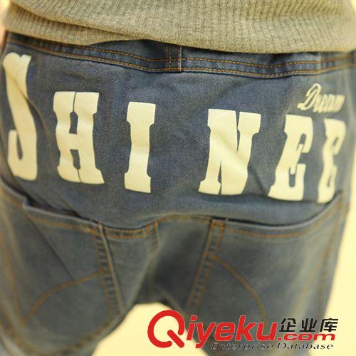 春裝 2015年新款夏季男童童裝韓版超酷數(shù)字19牛仔褲免費(fèi)一件代發(fā)原始圖片3