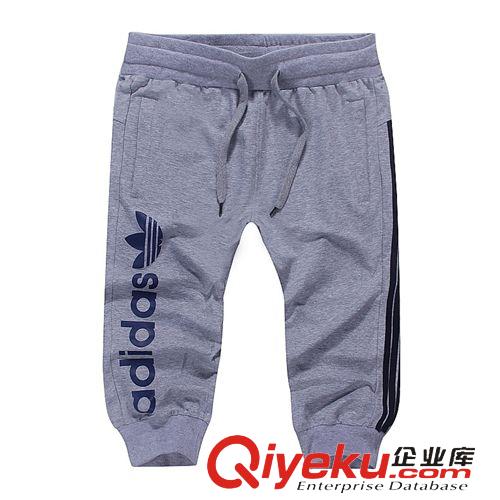 休閑褲 淘寶熱賣短褲男運動褲 青少年學(xué)生七分褲短褲男夏季純棉休閑中褲原始圖片2